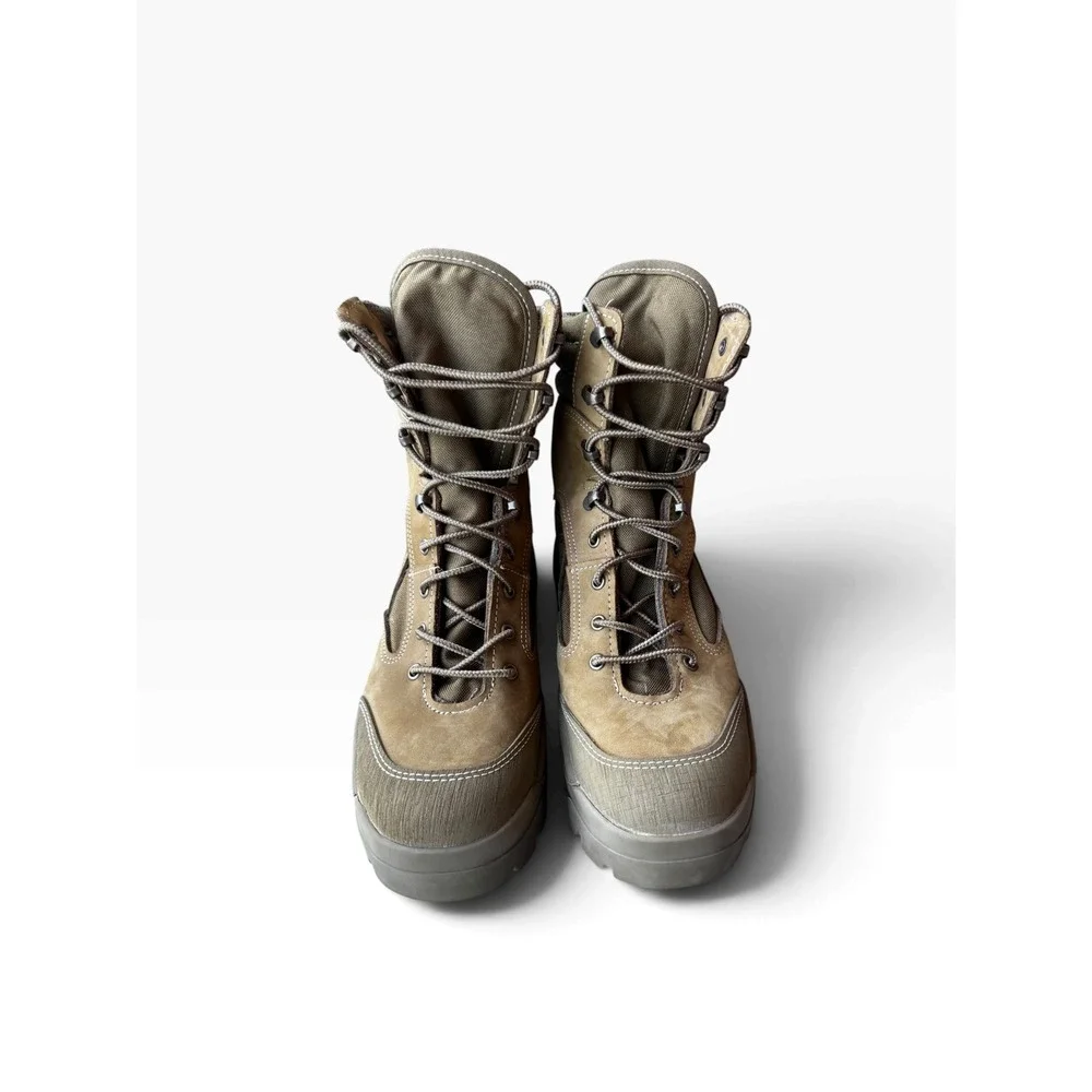 Bates E03512B USMC Lightweight Combat Boots Olive Mojave Leather Vibram Mens 9W